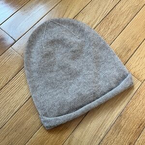 Quince Cashmere Tan Beanie